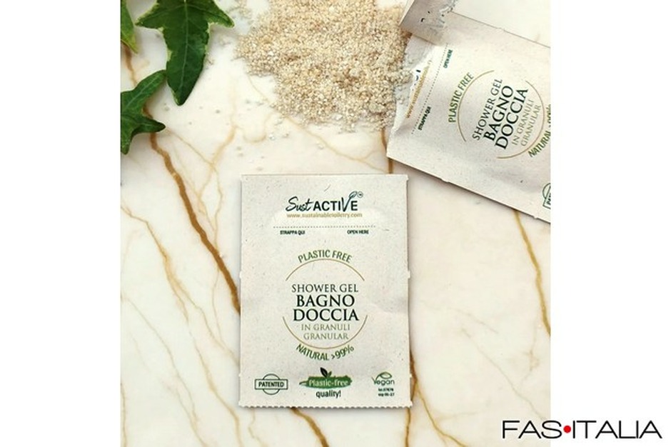 Bioamenities: Bagnodoccia monodose in granuli Bagnodoccia in granuli bustina monodose