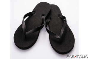 Ciabatte infradito nere per SPA Hotel