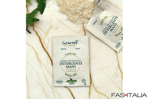 Sapone mani in granuli in bustina monodose