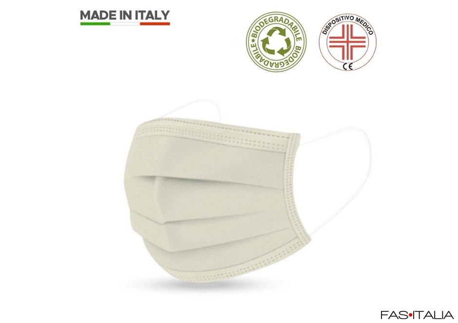 Mascherina biodegradabile Made in Italy