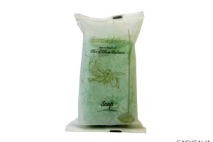 Sapone rettangolare 100 gr.verde conf.50 pz