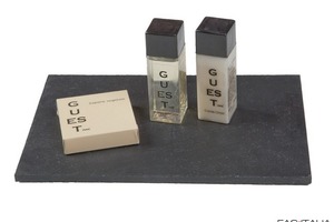 Espositore linea cortesia in ardesia