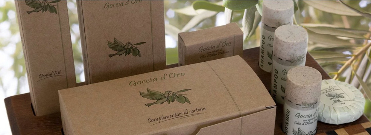 Flaconcini monodose vs ecologia Linea ecologica con monodose
