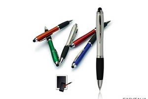 Penna a tre colori con touchpad