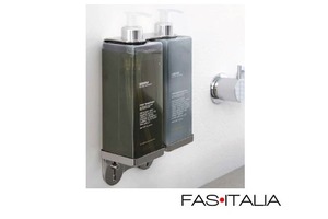 Staffa dispenser con fondello 480 ml. Staffa dispenser con fondello 480 ml.