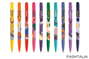 Penna BIC Media Clic personalizzata per Hotel Penna personalizzata con logo per ospiti Hotel