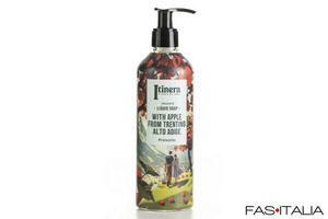 Sapone liquido Itinera 370 ml NR conf. 18 pz Sapone liquido per albergo, linea naturale