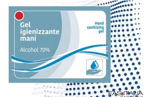 Bustina gel igienizzante mani personalizzabile Bustina gel igienizzante mani personalizzabile